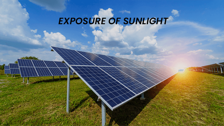 Exposure of Sunlight
